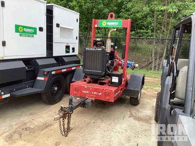2020 Global 4GSTAPIKT4T10P Trailer-Mounted Bomba de agua