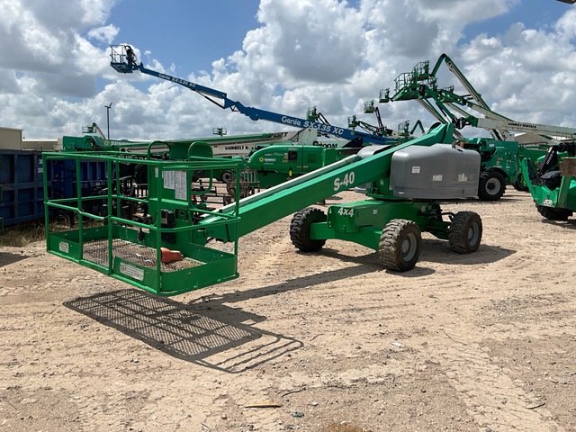2016 Genie S-40 4WD Diesel Telescopic Boom Lift