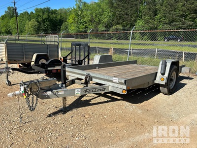 2019 Felling FT6TGW 12 ft S/A Equipment Trailer