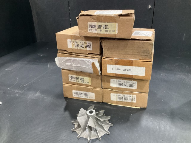 (10) Cat 140886 Compressor Wheels