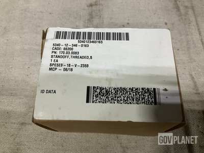 (6) Pioneer Industries 170.03.0083 Spacing Threaded Standoffs