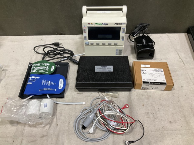 (6) Welch Allyn ProPaq Encore Vital Signs Monitors