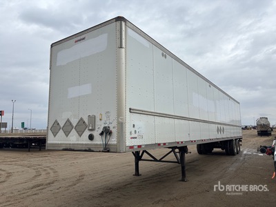2018 Manac 53 ft x 102 in T/A Van Trailer
