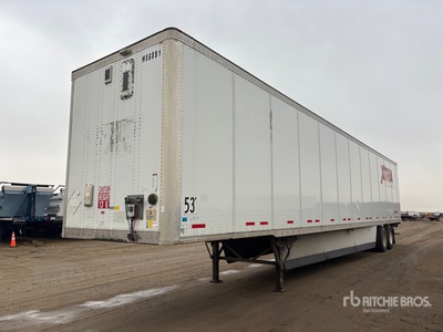 2014 Wabash 53 ft x 102 in T/A Van Trailer