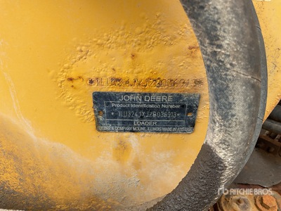 2014 John Deere 324J Wheel Loader (Inoperable)
