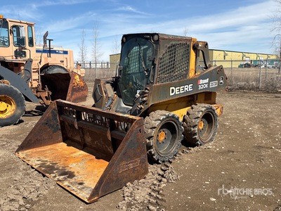 2017 John Deere 320E Skid Steer Loader