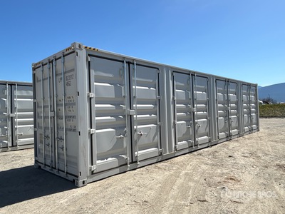 2025 40 ft High Cube Multi-Door Storage Container
