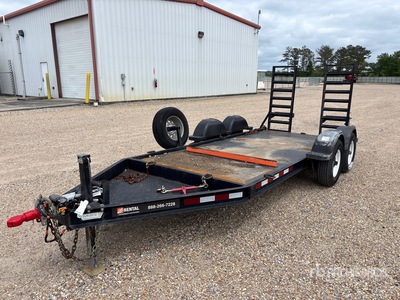 2018 MMDI 14 ft T/A Remorque pour équipement