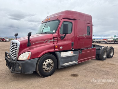 2014 Freightliner Cascadia 125 6x4 T/A Sleeper Truck Tractor
