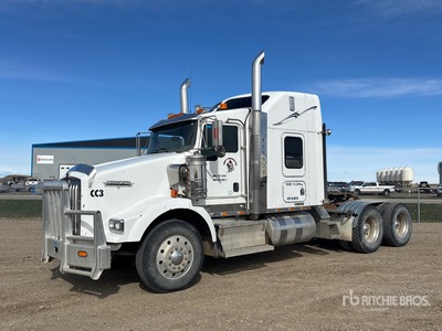 2010 Kenworth T800 6x4 Heavy Haul 3- Achs Sattelzugmaschine mit Schlafkabine