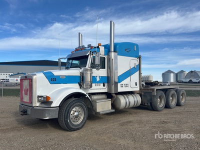 2008 Peterbilt 367 Heavy Haul 3- Achs Sattelzugmaschine mit Schlafkabine