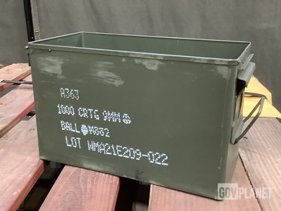 (260) Ammo Cans - For 9mm
