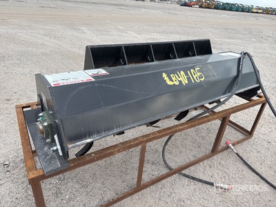 2026 Top Cat SSSCR72 72 in Skid Steer Power Rake - Fits Topcat SSSCR72 (Unused)