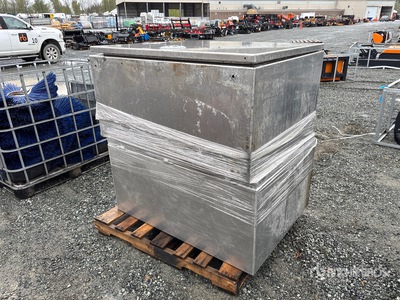 Quantity of (2) Aluminum Storage Tool Box