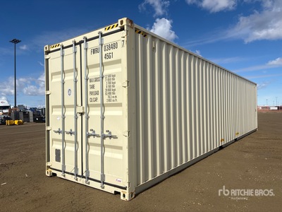2025 40 ft High Cube Storage Container
