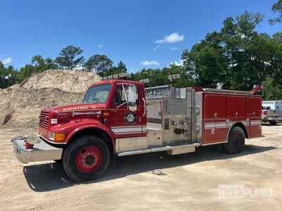 1996 International 4900 4x2 1996 International Firetruck Fire Truck