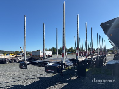 2025 Manac Quad/A Boomstam aanhangwagen
