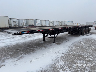 2007 BWS 53 ft Tri/A Flatbed Trailer