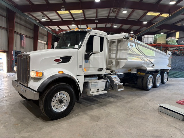 2019 Peterbilt 567 8x4 Transfer Tri/A Dump Truck