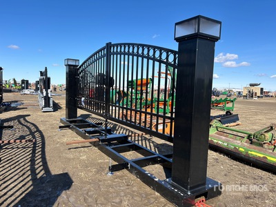 Bulldog Industries 20 ft x 7 ft 5 in Bi-Parting Brama wjazdowa (Unused)