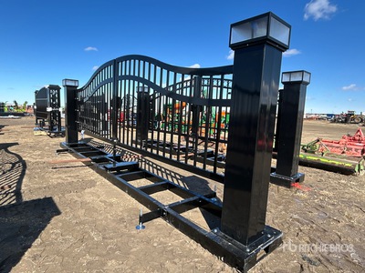 Bulldog Industries 24 ft x 7 ft 5 in Bi-Parting Brama wjazdowa (Unused)