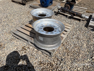 Quantity of (2) Aluminum Floater Wheels