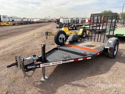 2021 MMDI 8 ft S/A Remolque Portamaquinaria