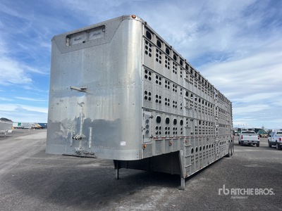 2014 Wilson PSDCL-408 48 ft T/A Viehtransportanhänger