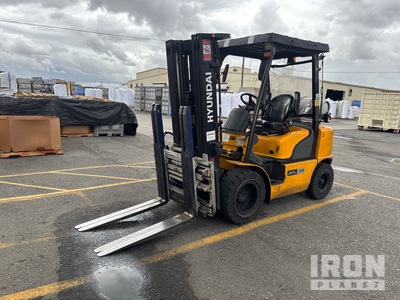 2022 Hyundai 30L-7A 5620 lb Cushion Tire Forklift