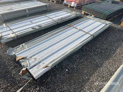 Quantity of (100) 2026 SKLP SKL100 Galvalume Steel Sheets (Unused)