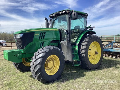 2013 John Deere 6170R 4WD Tractor