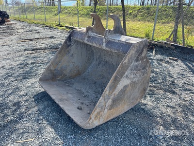 Accurate 57 in Cleanup Excavator Bucket - Fits Komatsu PC228USLC-3F0