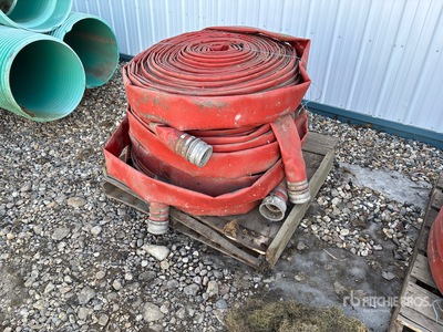 Quantity of (4) Layflat Water Hose