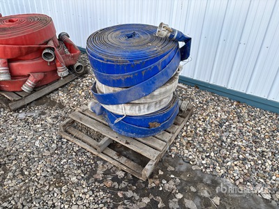 Quantity of (6) Layflat Water Hose