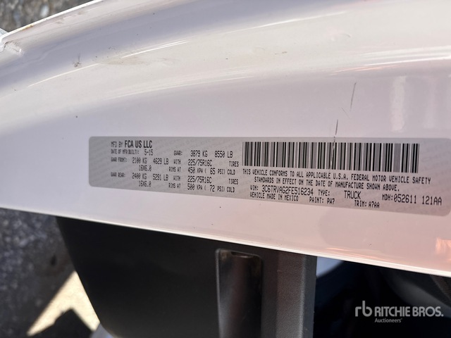 Ram Promaster 2015