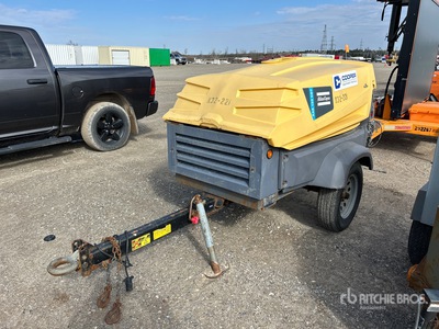 2017 Atlas Copco XAS185 CD iT4 185 cfm Mobile Air Compressor