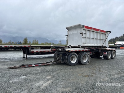 2008 K-Line Quad/A Turntable Transfer Trailer