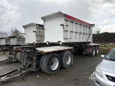 2008 K-Line Quad/A Turntable Transfer Trailer