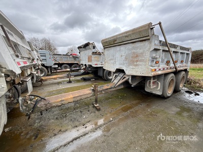 2007 Raja 14 ft T/A Pup Dump Trailer