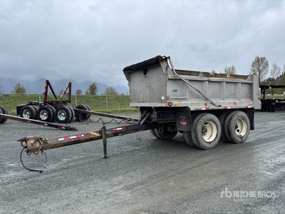 2000 Raja 22123 12 ft 6 in T/A Pup Dump Trailer