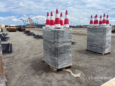 Quantity of (250) 2026 IRSTC Traffic Cones (Unused)