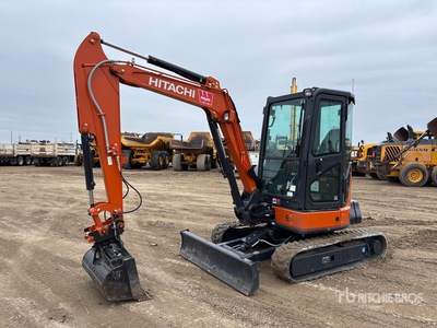 2022 Hitachi ZX35U-5 Mini Excavator