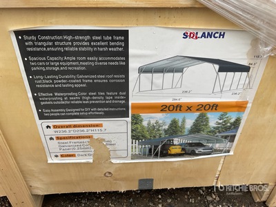 2026 SDLANCH SDLC2020 20 ft x 20 ft Marquesina (Unused)