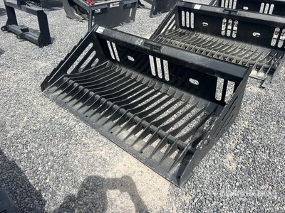 All-Star 68 in Rock Skid Steer Bucket (Unused)