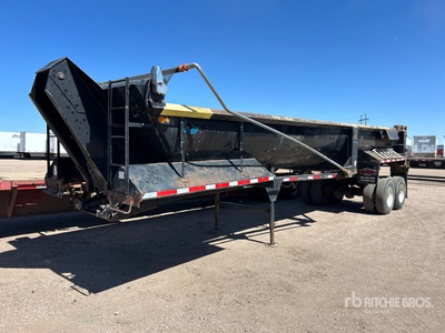 2005 Western STR-33 33 ft T/A Frameless End Dump Trailer