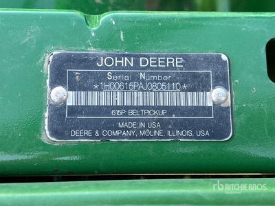 2019 John Deere 615P 15 ft Combine Pickup Header