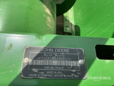 2019 John Deere 615P 15 ft Combine Pickup Header