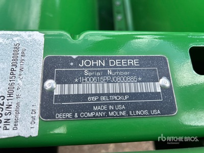 2018 John Deere 615P 15 ft Moissonneuse-batteuse Pickup Header