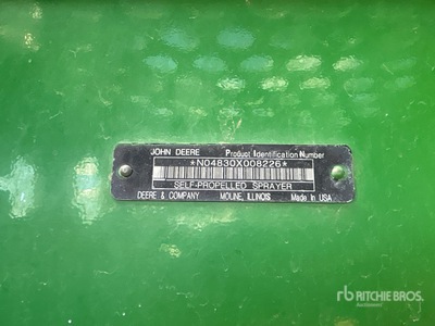 2010 John Deere 4830 100 ft 4x4 High Clearance Self-Propelled Sprayer