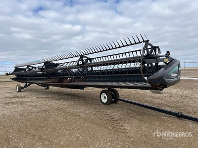2017 MacDon FD75 45 ft Flex Draper Combine Header